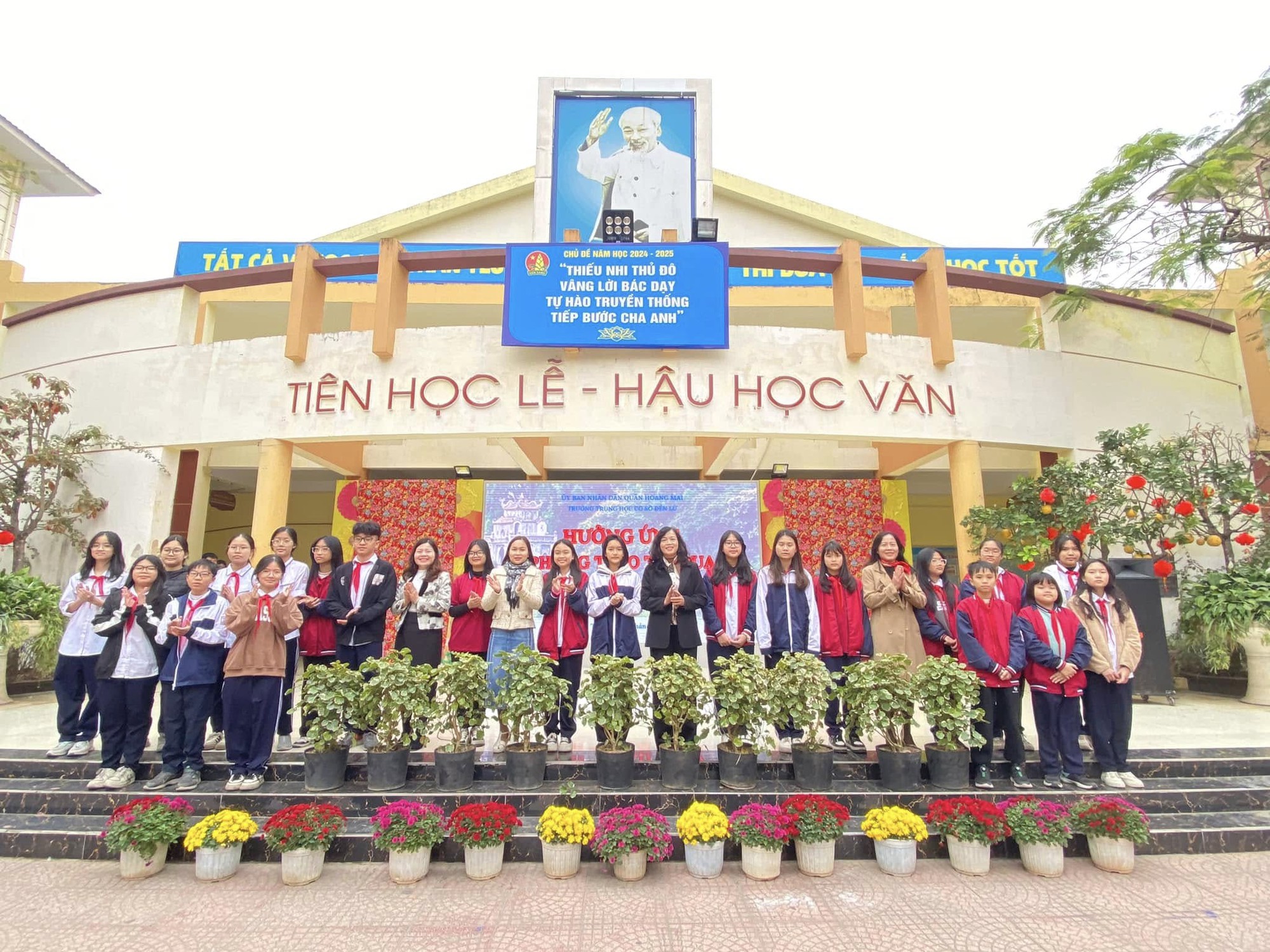 Trường THCS Đền Lừ – Hành động nhỏ, môi trường xanh- Ảnh 2.
