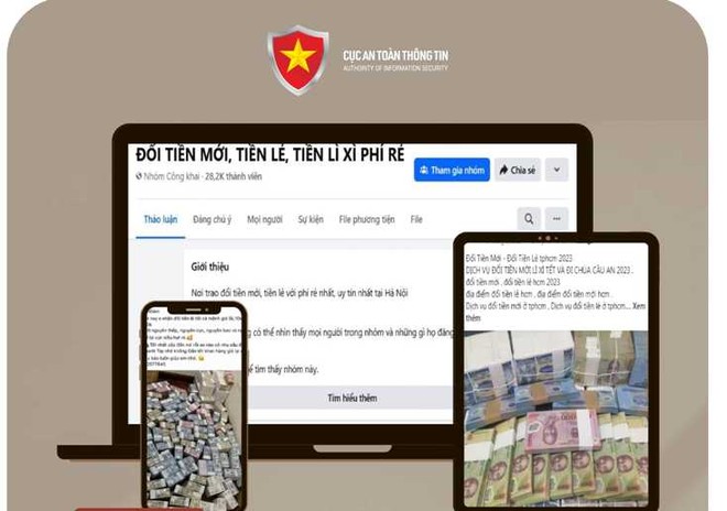 Cảnh báo: Lợi dụng dịch vụ đổi tiền mới để lừa đảo dịp cận Tết Nguyên đán- Ảnh 1.