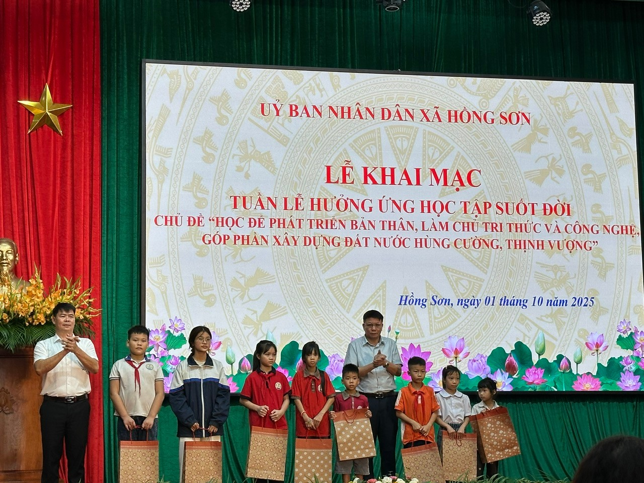 Hồng Sơn Khai mạc Tuần lễ hưởng ứng học tập suốt đời năm 2025- Ảnh 3.