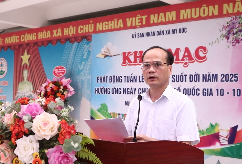 Xã Mỹ Đức phát động tuần lễ học tập suốt đời và hưởng ứng ngày chuyển đổi số quốc gia 10-10- Ảnh 4.