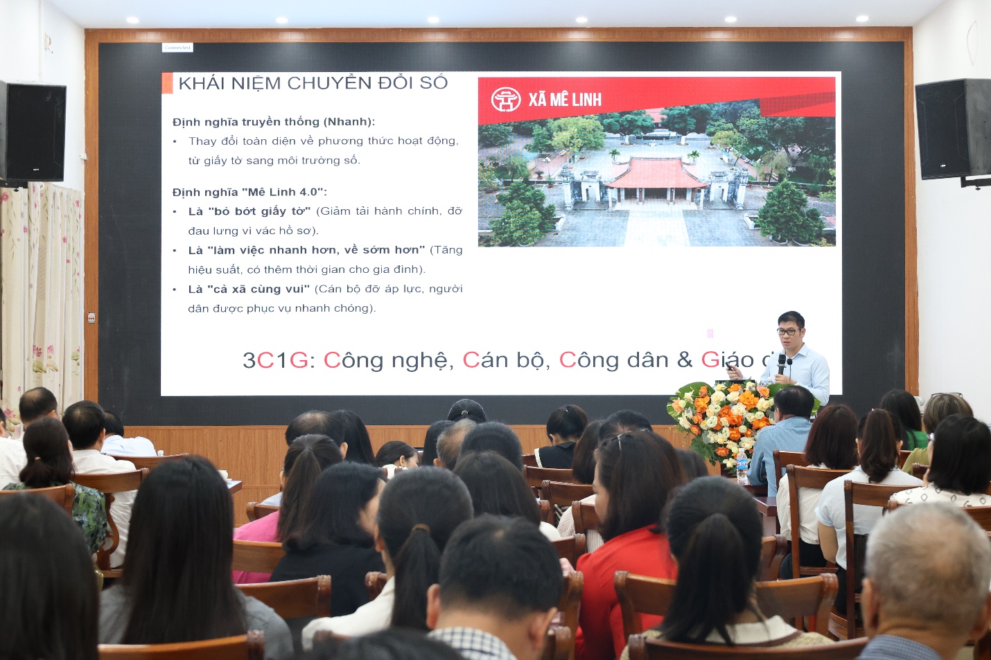 Mê Linh: Tập huấn công tác chuyển đổi số năm 2025- Ảnh 3.