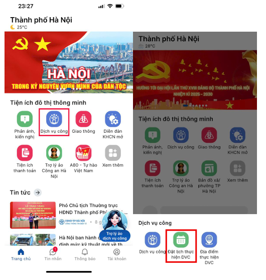 Triển khai đặt lịch dịch vụ công trực tuyến qua iHanoi từ 01/10: Công dân từ 75 tuổi có "Số ưu tiên"- Ảnh 1.