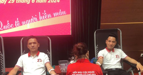 Anh Cao Văn Cường - Bí thư Chi bộ 30 lần hiến máu cứu người