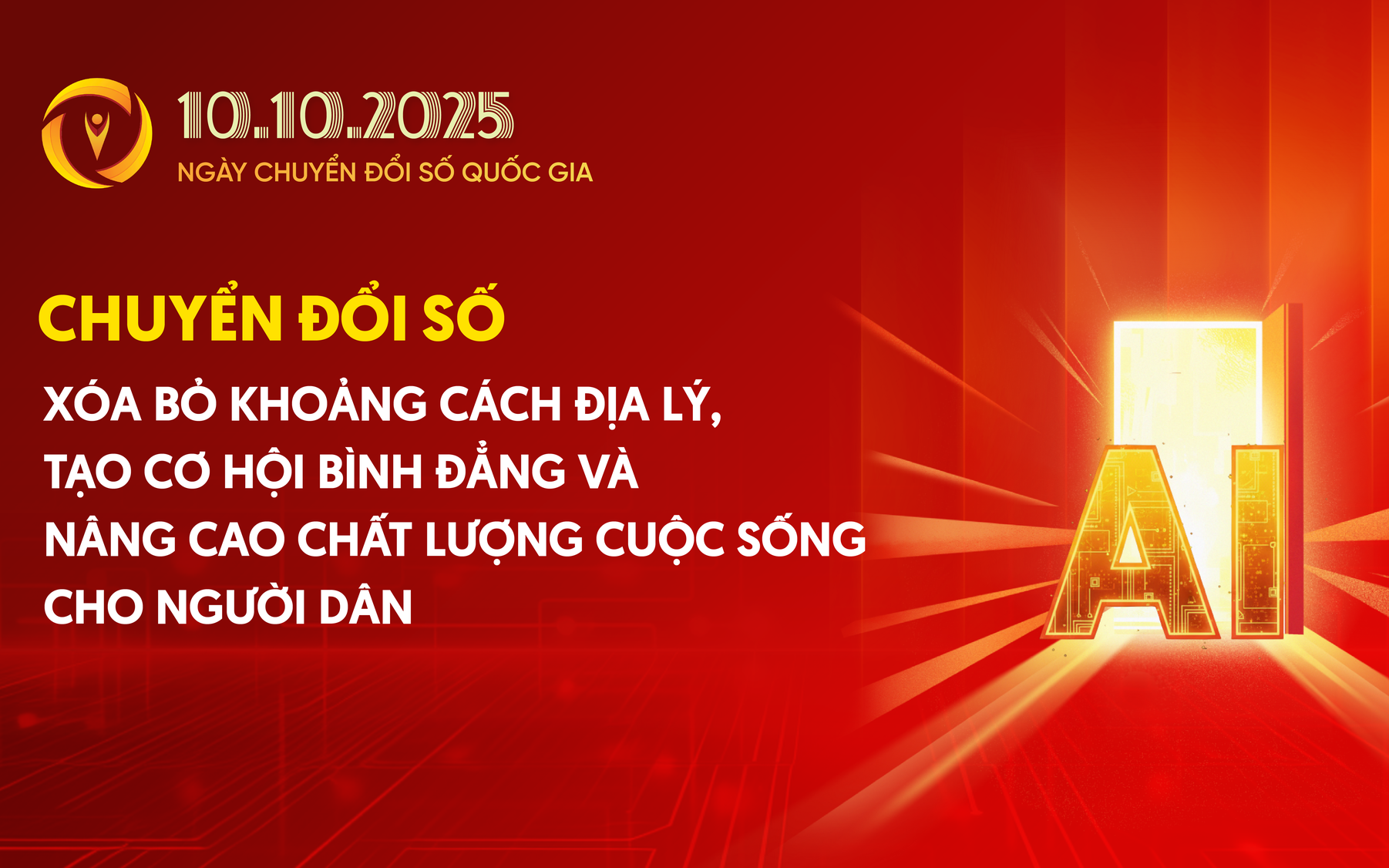 Bài Tuyên truyền hưởng ứng ngày chuyển đổi số Quốc gia 10/10/2025