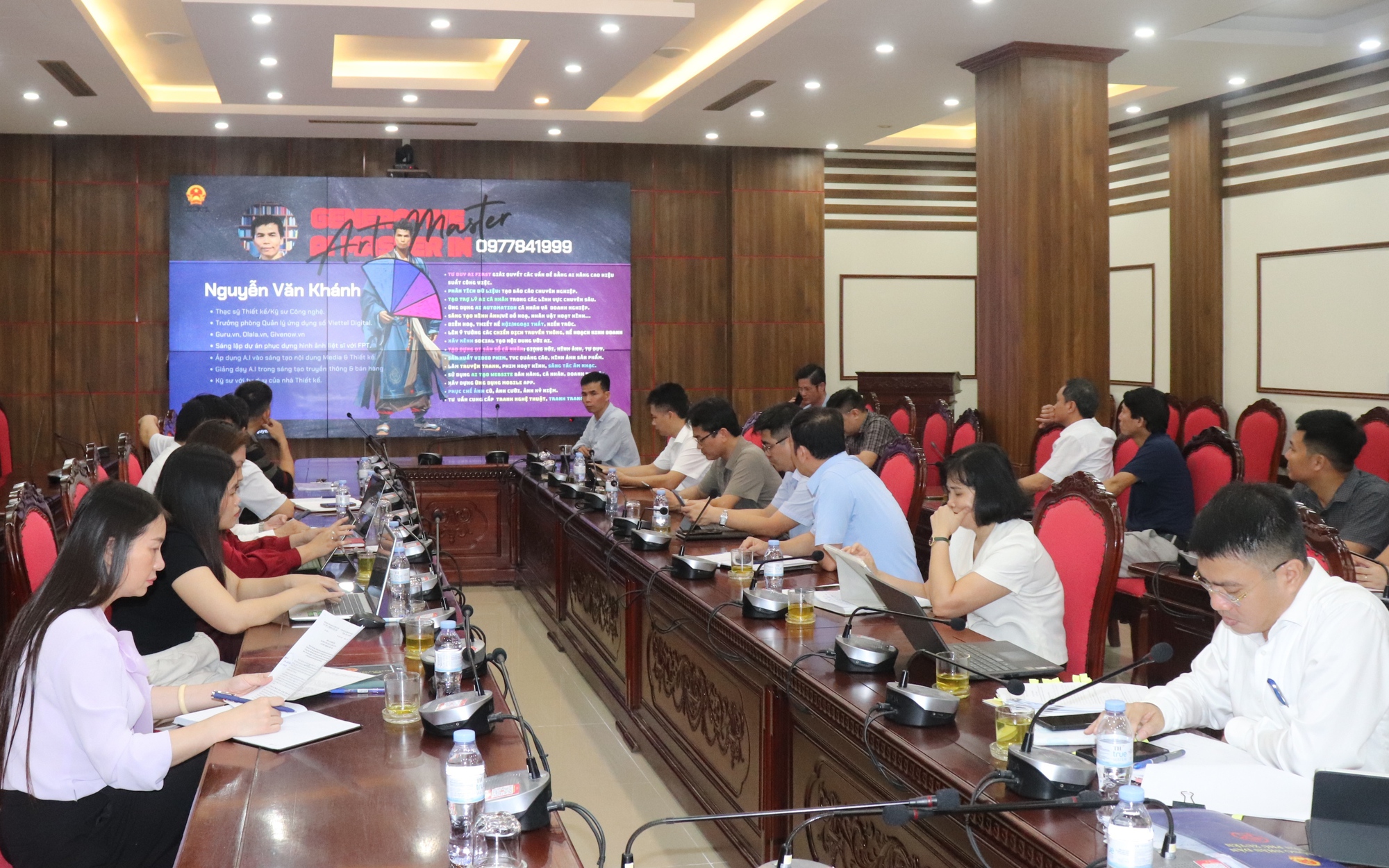 Xã Phú Xuyên: Tập huấn chuyên đề “Ứng dụng trí tuệ nhân tạo (AI)