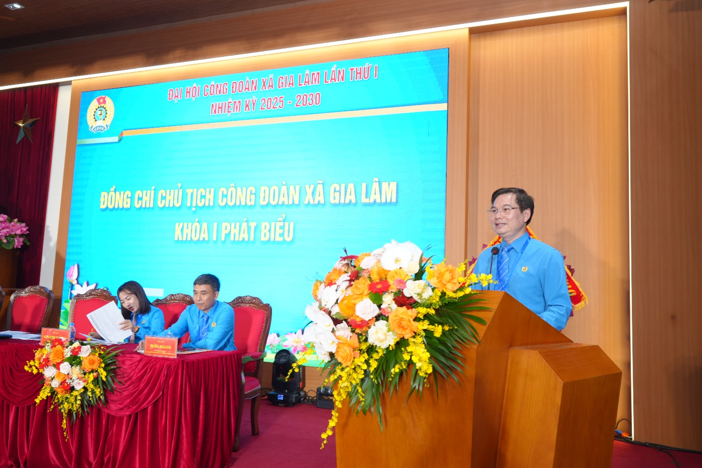 Đại hội công đoàn xã Gia Lâm Lần thứ I, nhiệm kỳ 2025–2030 thành công tốt đẹp- Ảnh 2.