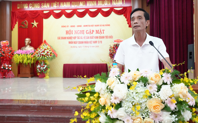 Xã Hạ Bằng: Gặp mặt kỷ niệm Ngày Doanh nhân Việt Nam 13/10- Ảnh 3.