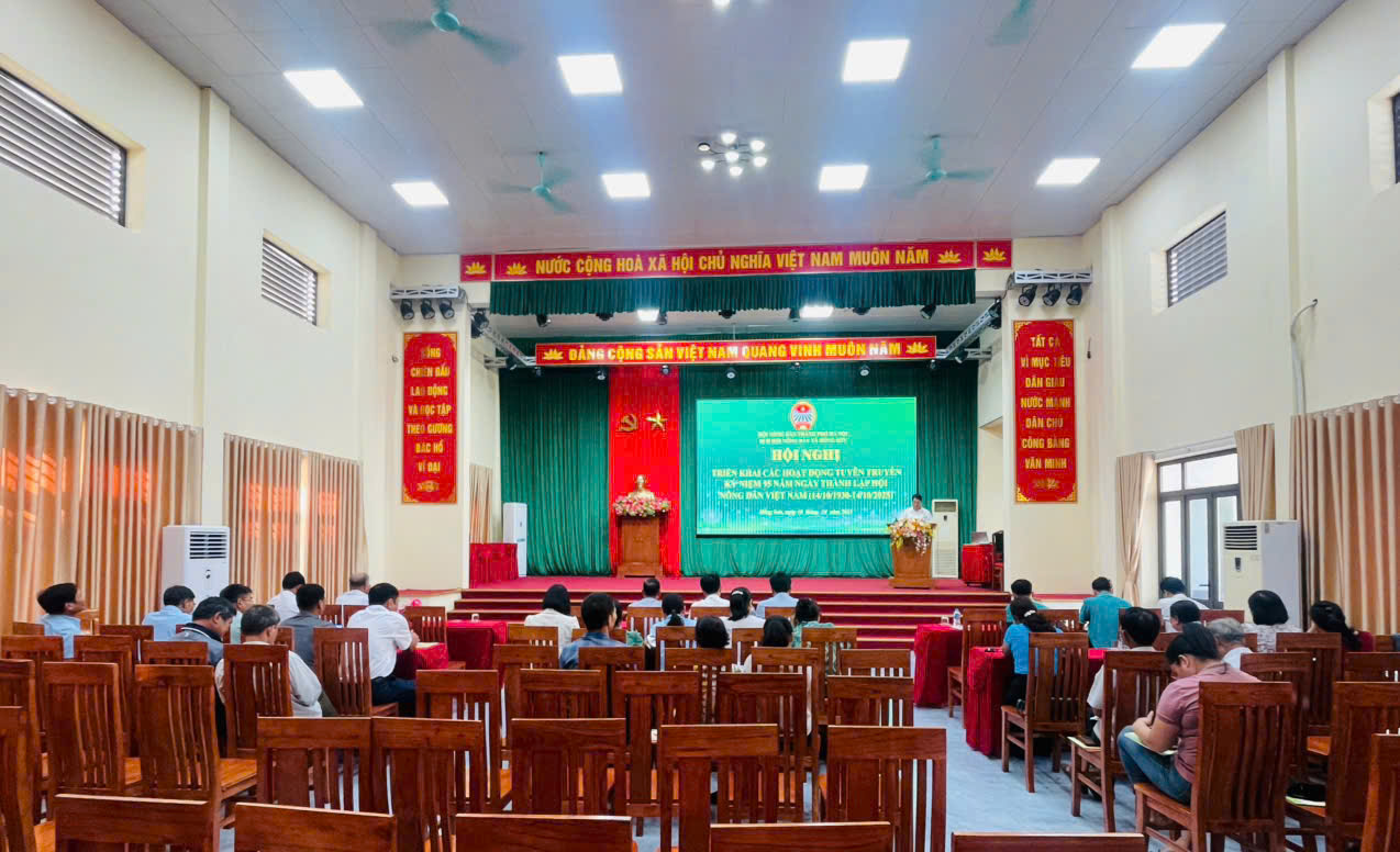 Hội nông dân xã Hồng Sơn đánh giá kết quả hoạt động Quý III và triển khai các hoạt động kỷ niệm 95 năm ngày thành lập Hội Nông dân- Ảnh 3.