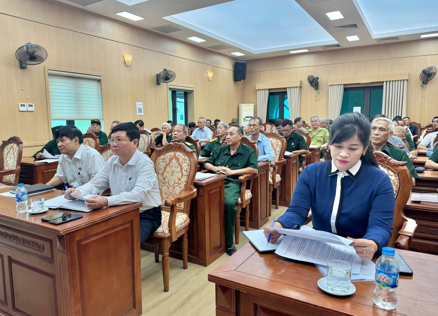 Hội CCB xã tổ chức hội nghị Ban chấp hành lần thứ nhất - Ảnh 1.