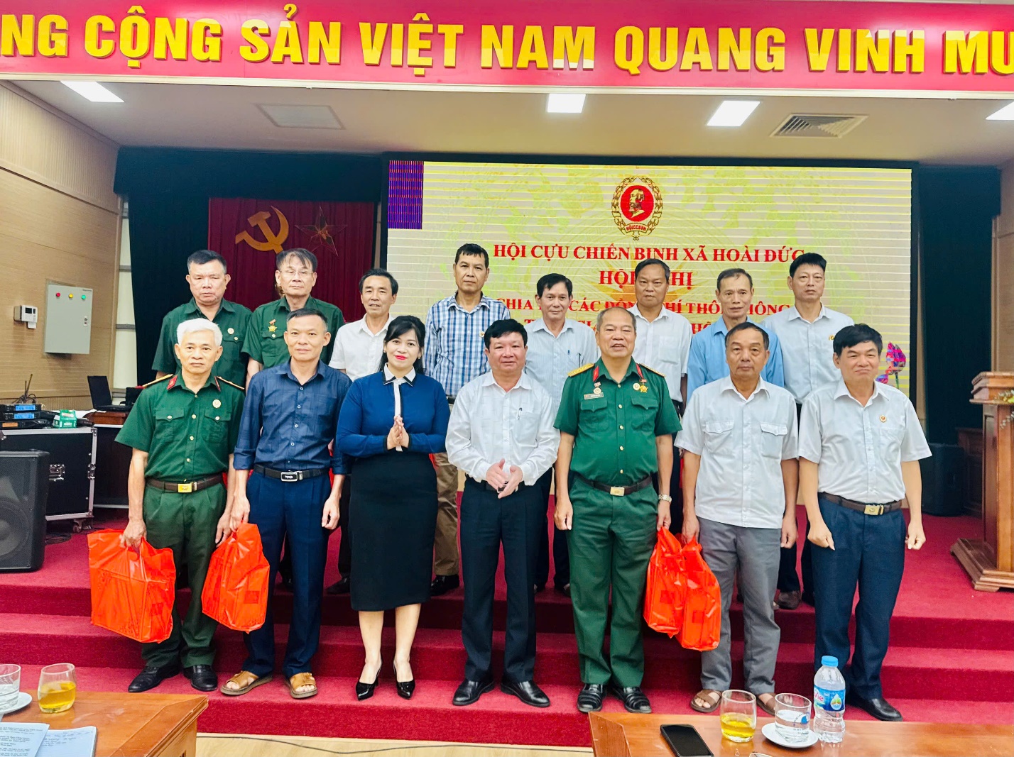 Hội CCB xã tổ chức hội nghị Ban chấp hành lần thứ nhất - Ảnh 5.