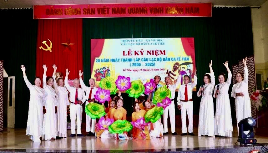 Câu Lạc Bộ Dân Ca Tế Tiêu – nơi gìn giữ hồn dân tộc- Ảnh 6.