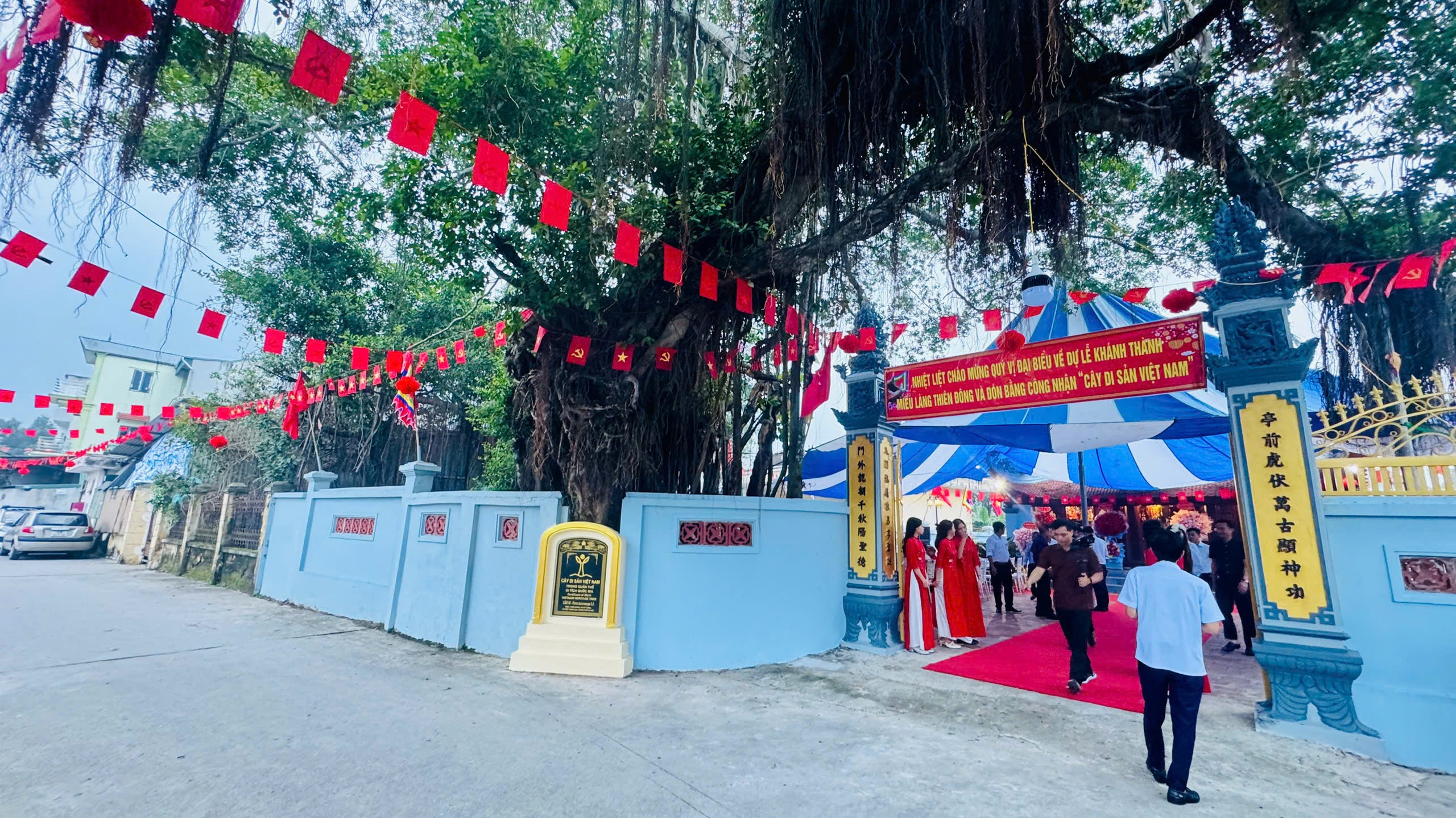 LỄ KHÁNH THÀNH MIẾU THIÊN ĐÔNG VÀ ĐÓN NHẬN CHỨNG NHẬN CÂY DI SẢN VIỆT NAM- Ảnh 10.