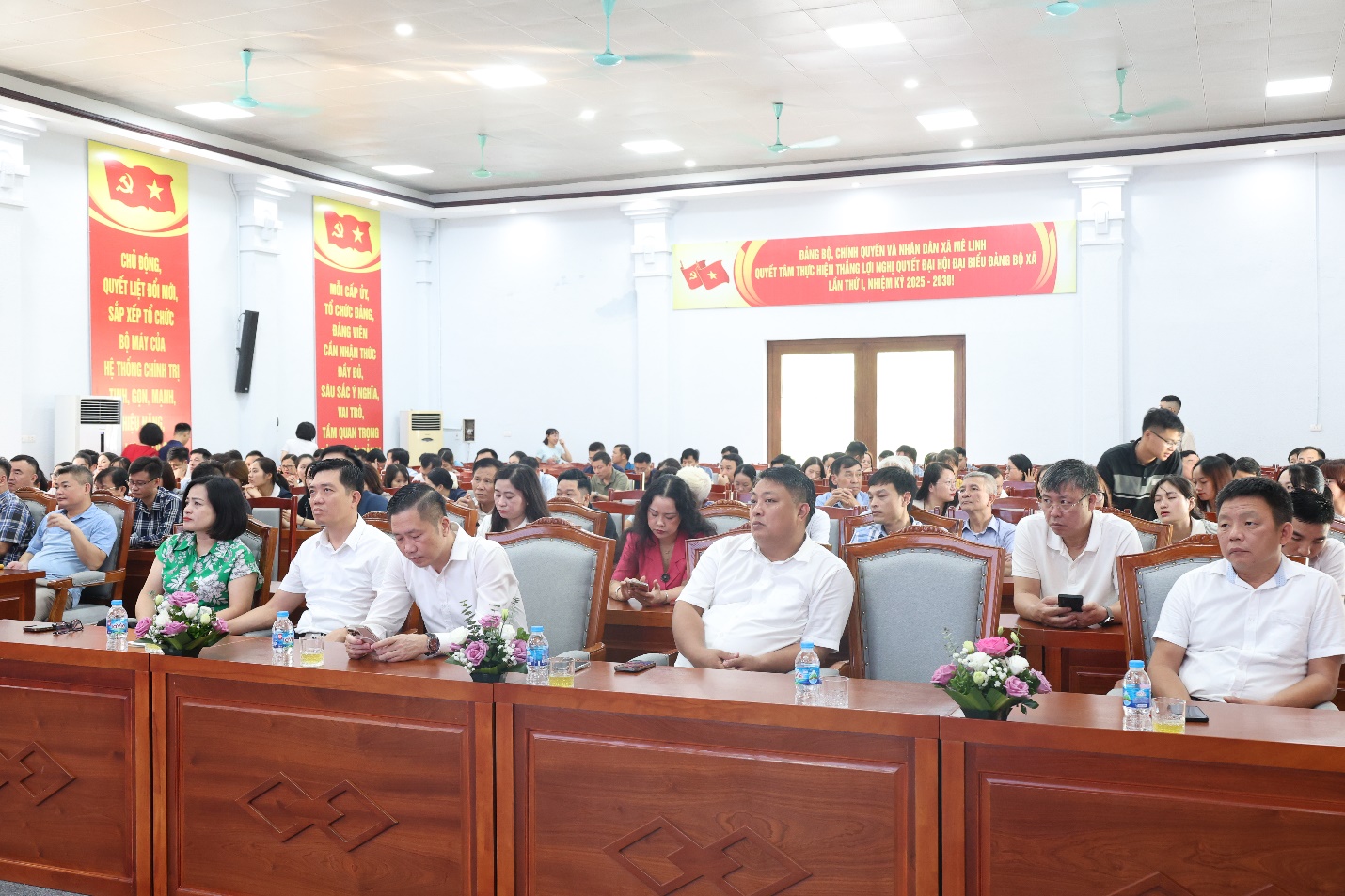 Xã Mê Linh tổ chức hội nghị học tập, quán triệt, tuyên truyền thực hiện các Nghị quyết- Ảnh 2.