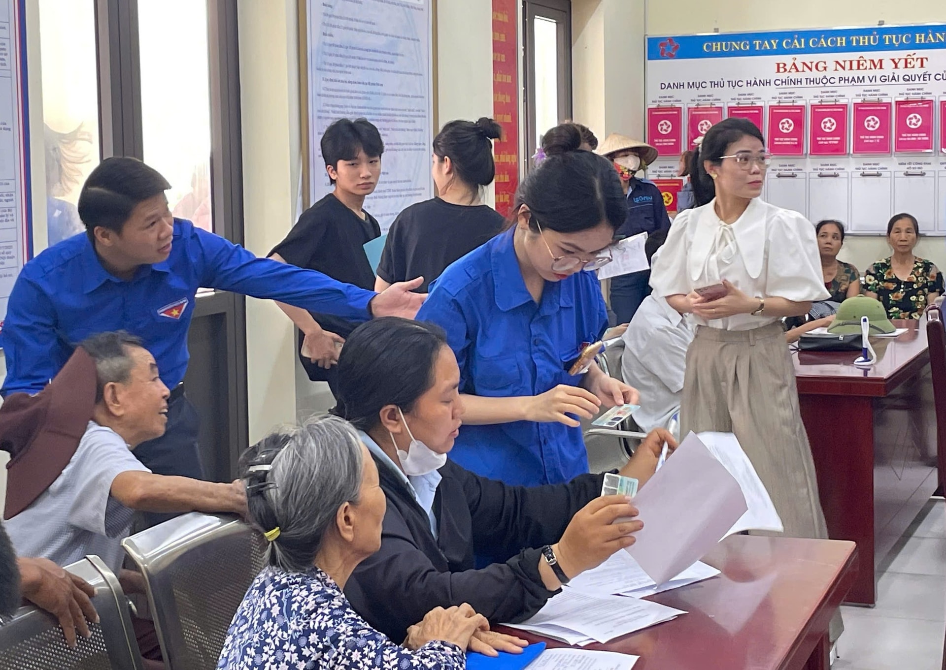 Dấu ấn 100 ngày hoạt động "hai cấp" tại xã Tiến Thắng- Ảnh 4.