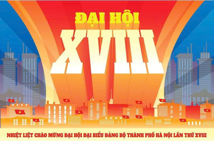 Chào mừng Đại hội đại biểu Đảng bộ thành phố Hà Nội lần thứ XVIII, tiến tới Đại hội đại biểu toàn quốc lần thứ XIV của Đảng
- Ảnh 1.