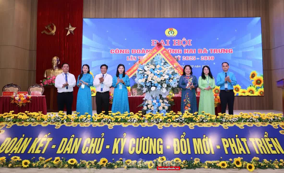 Công đoàn phường Hai Bà Trưng hướng tới thành mái nhà chung, ấm áp, tin cậy của người lao động- Ảnh 3.