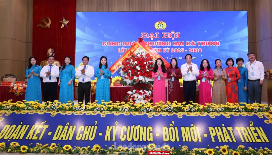 Công đoàn phường Hai Bà Trưng hướng tới thành mái nhà chung, ấm áp, tin cậy của người lao động- Ảnh 4.