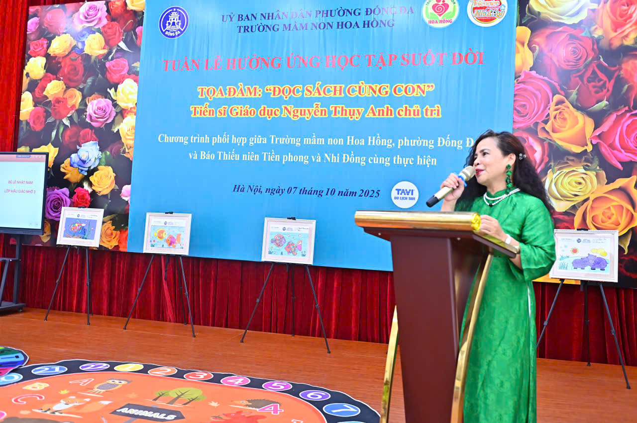 Khám phá thế giới sách theo cách riêng của Học viện Thiên Thần- Ảnh 1.