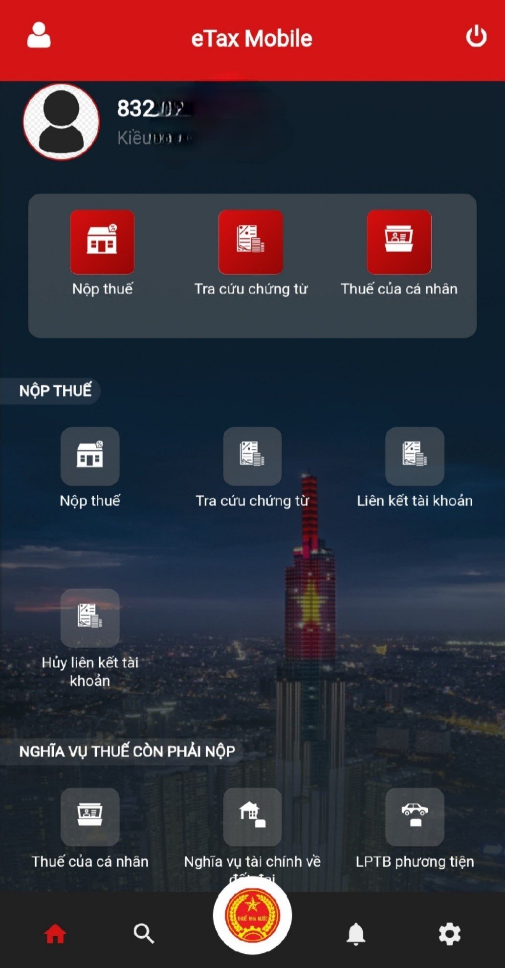Hướng dẫn nộp thuế sử dụng đất phi nông nghiệp qua ứng dụng eTax Mobile- Ảnh 2.