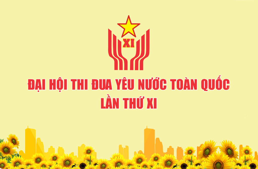Chào mừng Đại hội Thi đua yêu nước toàn quốc lần thứ XI- Ảnh 1.