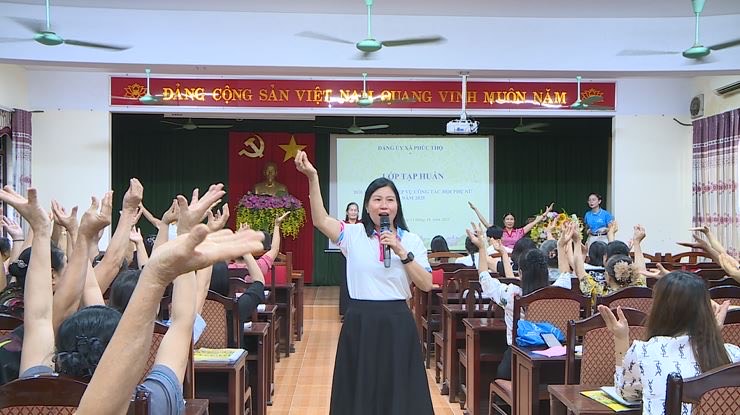 Hội LHPN xã Phúc Thọ tập huấn nghiệp vụ công tác hội năm 2025- Ảnh 1.