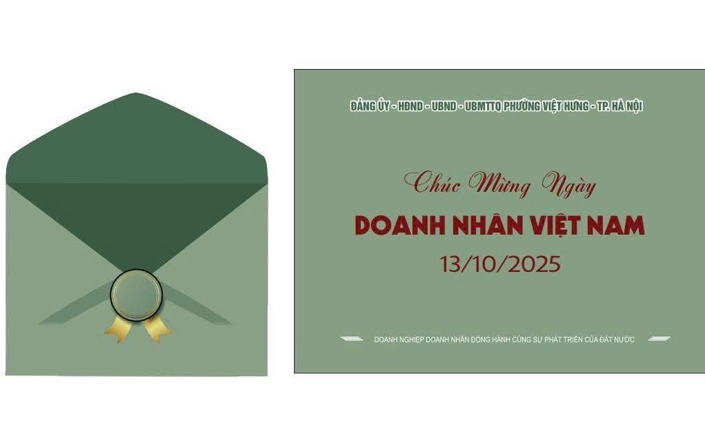 Chúc mừng 21 năm ngày doanh nhân Việt Nam

