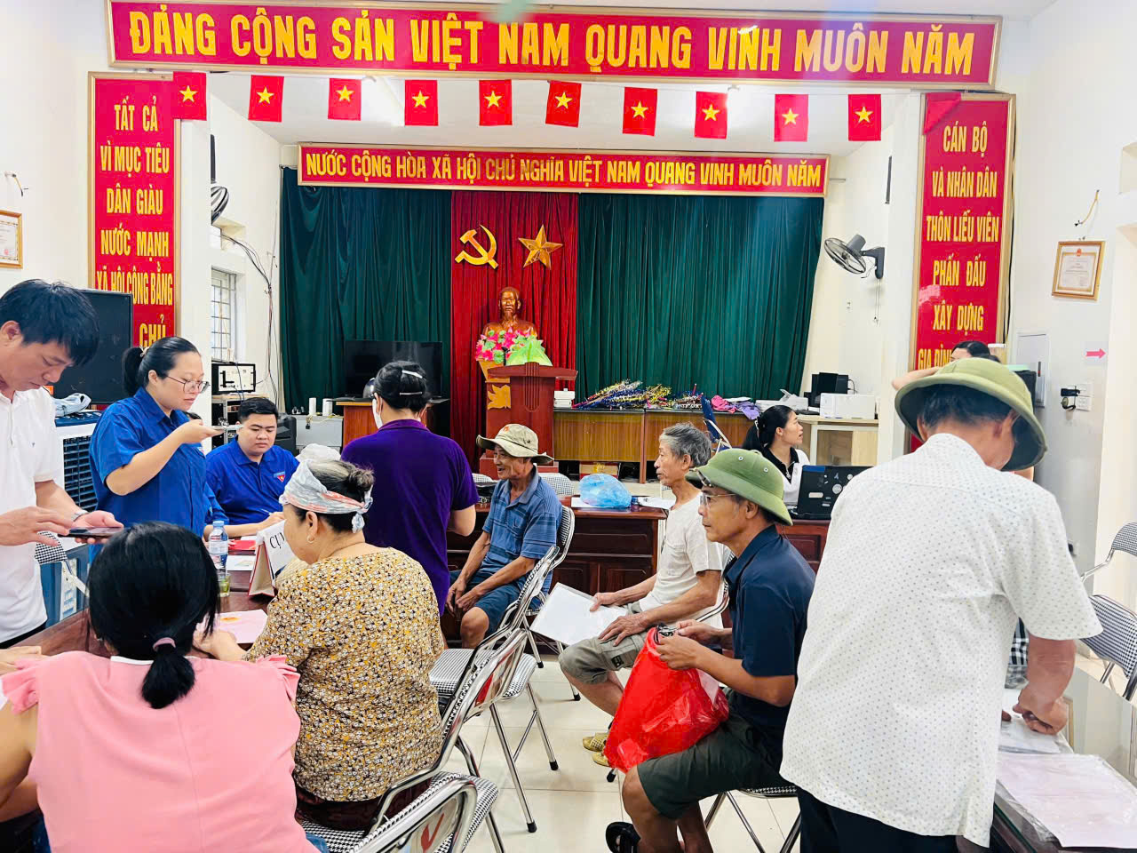 Những hình ảnh xã Thượng Phúc ra quân chiến dịch làm giàu, làm sạch cơ sở dữ liệu Quốc gia về đất đai- Ảnh 2.