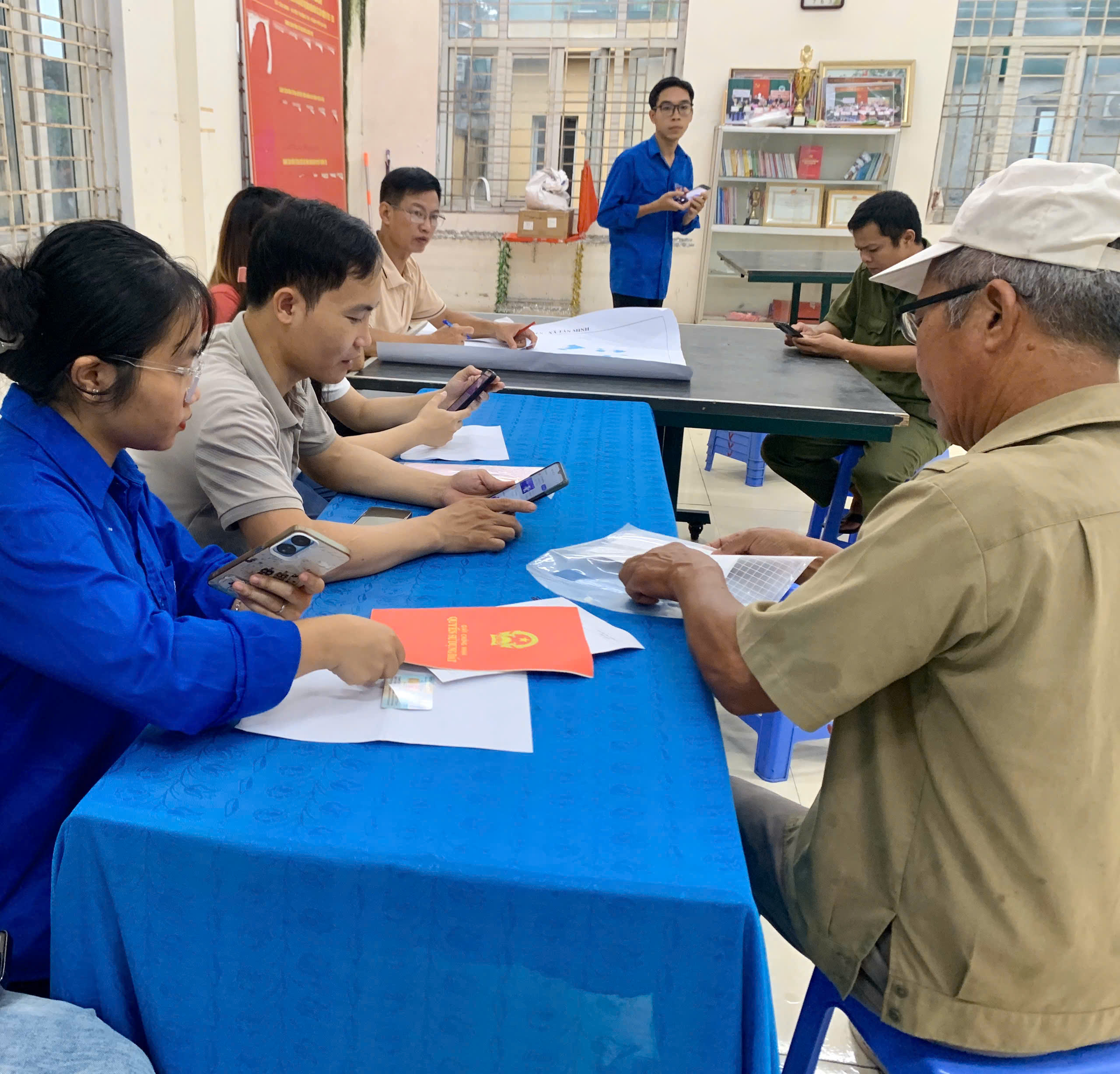 Những hình ảnh xã Thượng Phúc ra quân chiến dịch làm giàu, làm sạch cơ sở dữ liệu Quốc gia về đất đai- Ảnh 3.