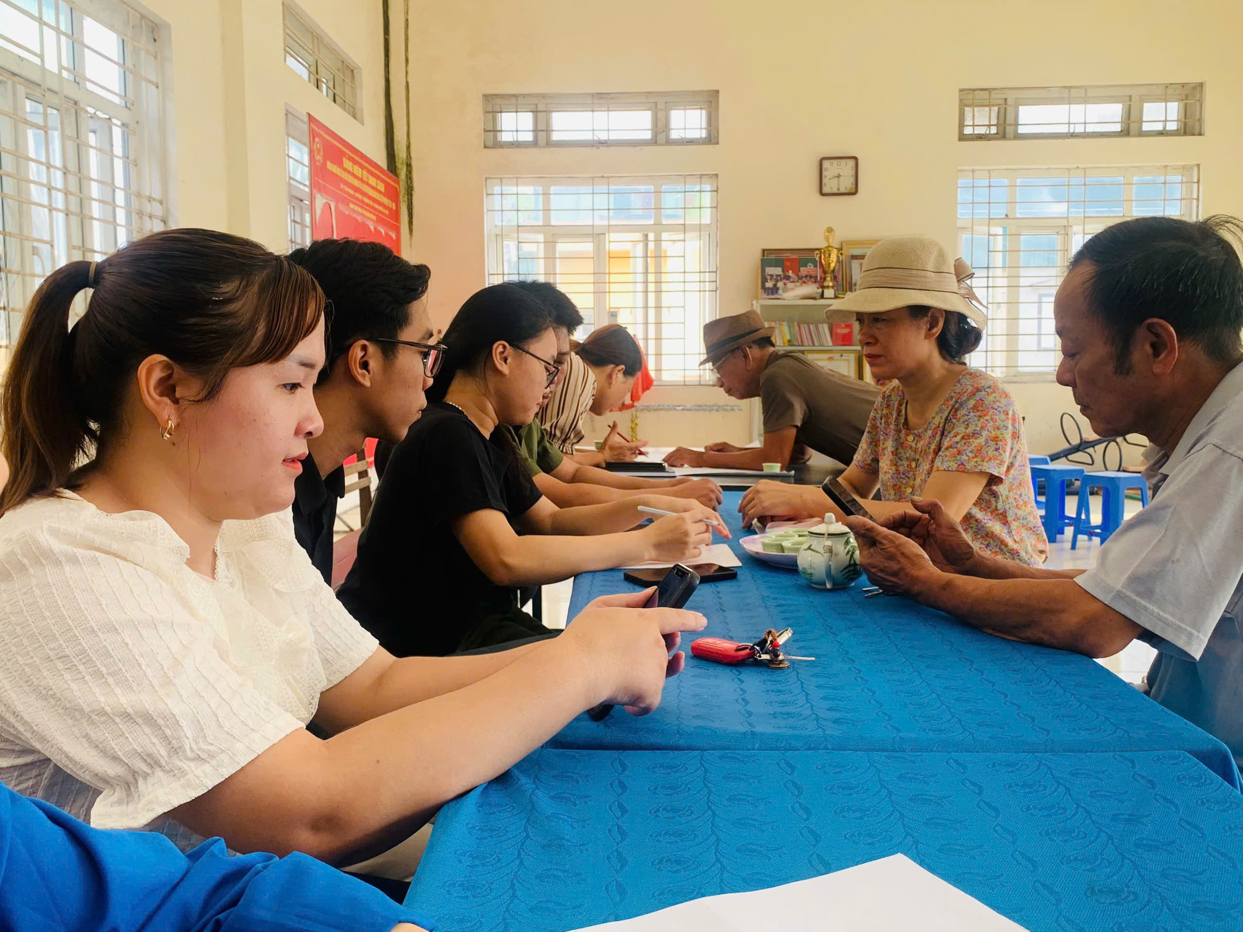 Những hình ảnh xã Thượng Phúc ra quân chiến dịch làm giàu, làm sạch cơ sở dữ liệu Quốc gia về đất đai- Ảnh 5.