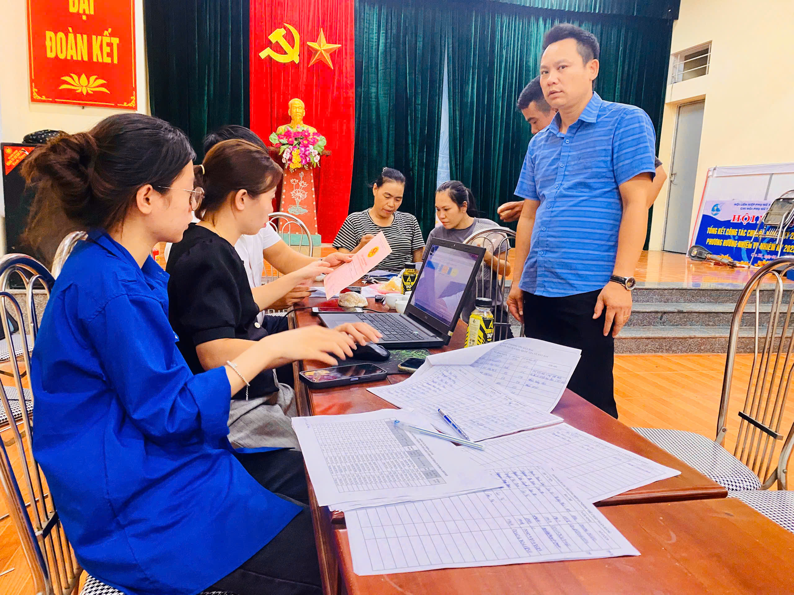 Những hình ảnh xã Thượng Phúc ra quân chiến dịch làm giàu, làm sạch cơ sở dữ liệu Quốc gia về đất đai- Ảnh 17.