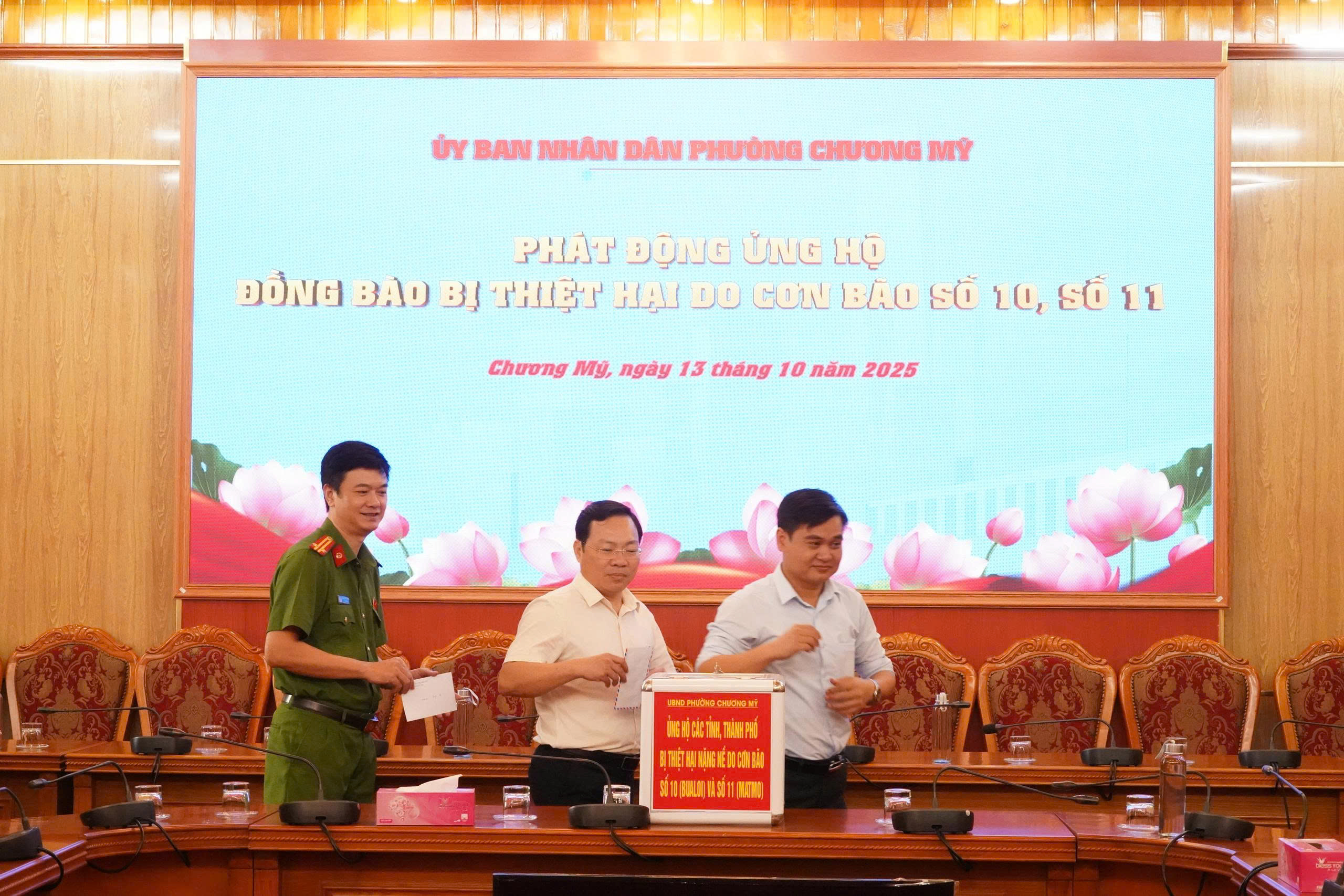 Chương Mỹ chung sức hướng về đồng bào chịu ảnh hưởng, thiệt hại do bão, lũ gây ra- Ảnh 12.