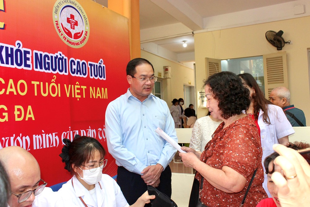 Phường Đống Đa nâng cao chất lượng chăm sóc sức khỏe người cao tuổi- Ảnh 3.