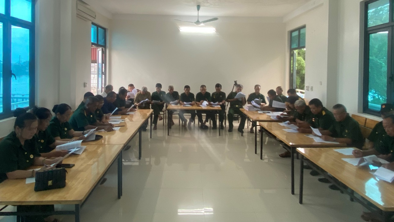 Hội nghị Ban chấp hành mở rộng Hội CCB xã Hồng Sơn lần thứ I, nhiệm kỳ 2025-2030- Ảnh 4.