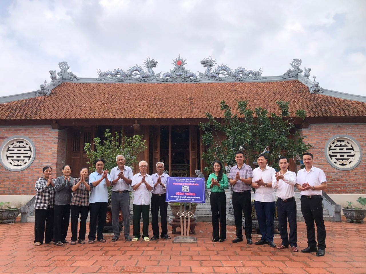 Gắn biển các công trình Chào mừng kỷ niệm 95 năm Ngày thành lập Hội Nông dân Việt Nam (14/10/1930- 14/10/2025)- Ảnh 3.