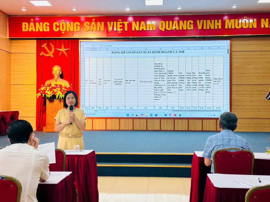 Phường Phương Liệt tổ chức Hội nghị triển khai công tác chuẩn bị tổng điều tra kinh tế năm 2026- Ảnh 2.