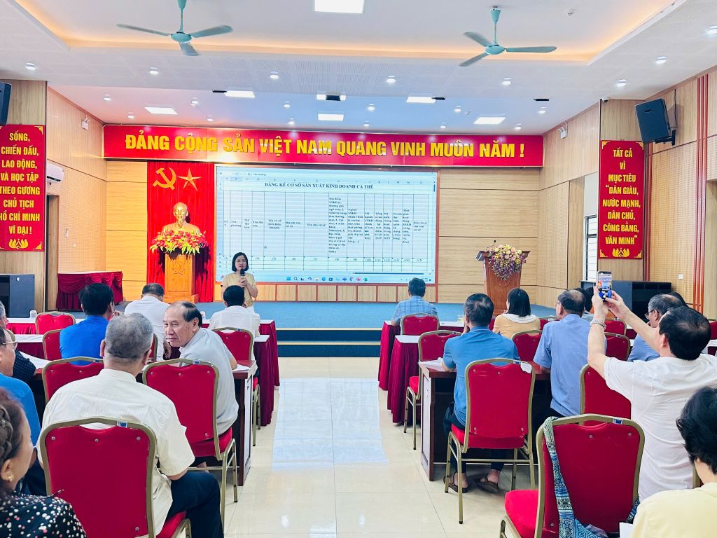 Phường Phương Liệt tổ chức Hội nghị triển khai công tác chuẩn bị tổng điều tra kinh tế năm 2026- Ảnh 8.