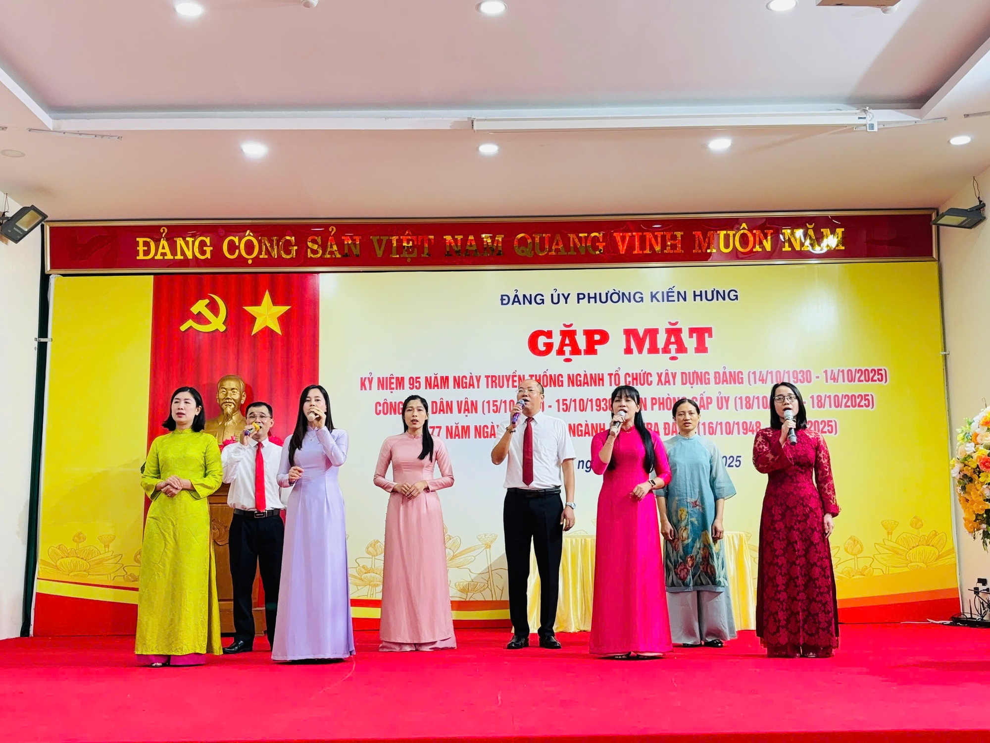 Đảng ủy phường Kiến Hưng gặp mặt cán bộ nhân ngày truyền thống các Ban xây dựng Đảng- Ảnh 6.