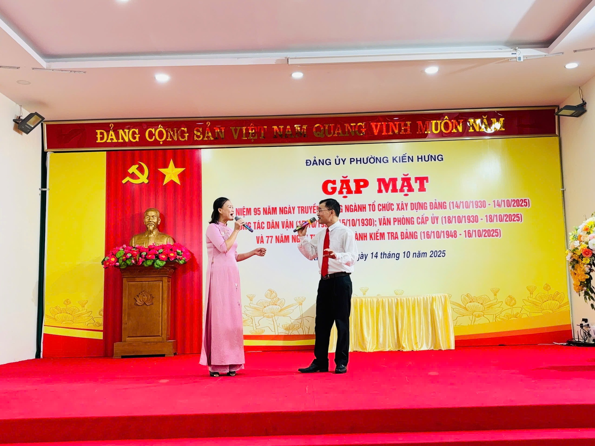 Đảng ủy phường Kiến Hưng gặp mặt cán bộ nhân ngày truyền thống các Ban xây dựng Đảng- Ảnh 9.