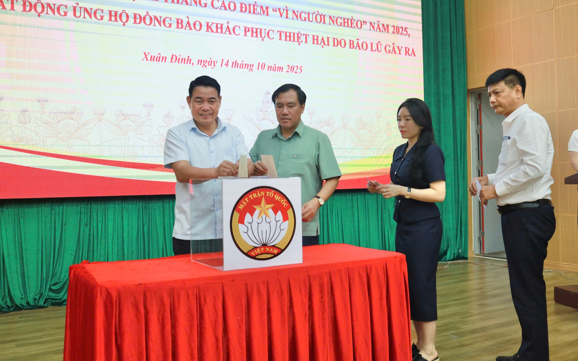 Xuân Đỉnh phát huy tinh thần “Lá lành đùm lá rách”, chung tay hướng về đồng bào vùng lũ