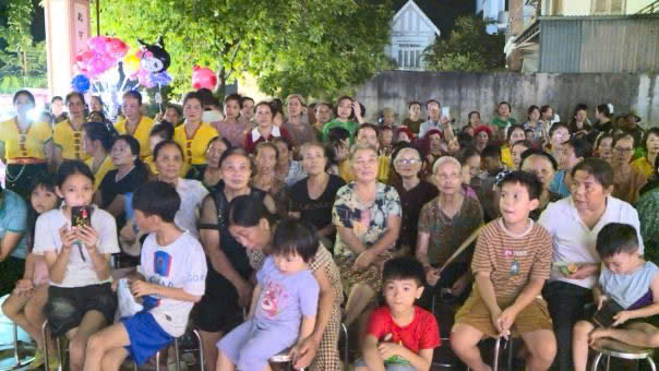 Đặc sắc Chương trình nghệ thuật chào mừng Đại hội Đảng bộ thành phố Hà Nội lần thứ XVIII tại Đình làng Trạch Lôi- Ảnh 3.