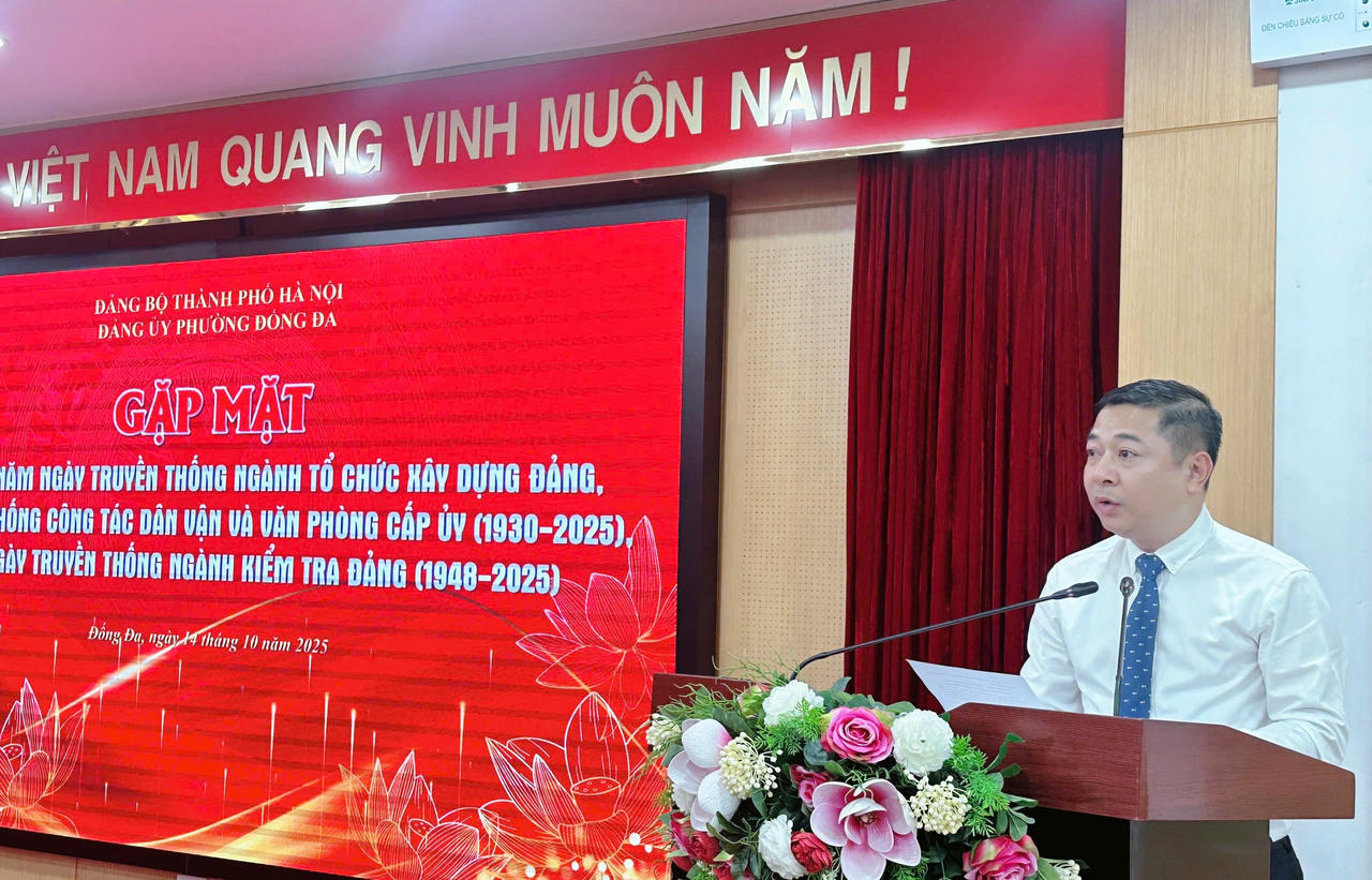 Phường Đống Đa (TP Hà Nội): Tự hào truyền thống, vững bước trên hành trình xây dựng Đảng thời kỳ mới- Ảnh 2.