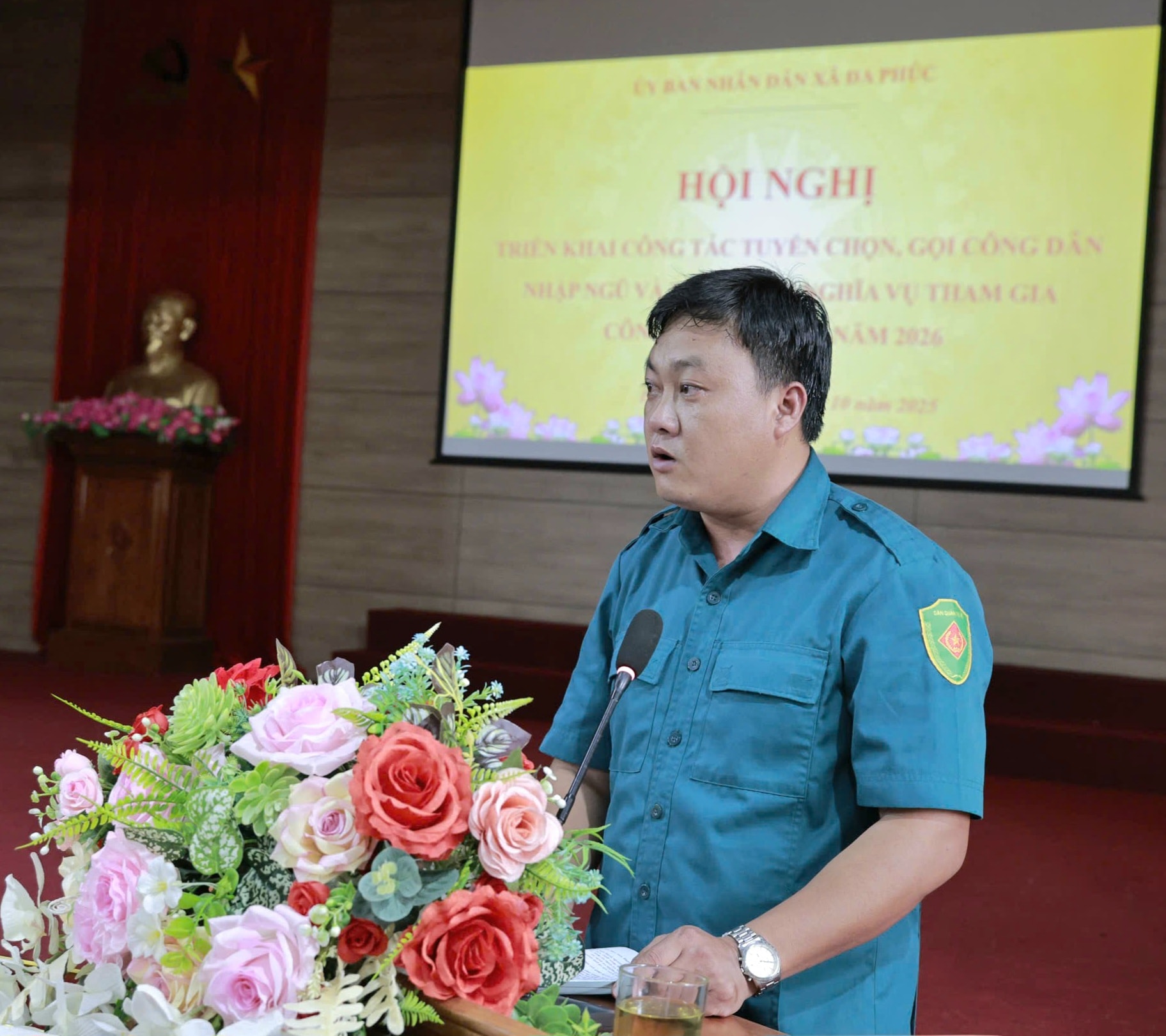 XÃ ĐA PHÚC TRIỂN KHAI CÔNG TÁC TUYỂN CHỌN, GỌI CÔNG DÂN NHẬP NGŨ VÀ CÔNG AN NHÂN DÂN NĂM 2026- Ảnh 4.