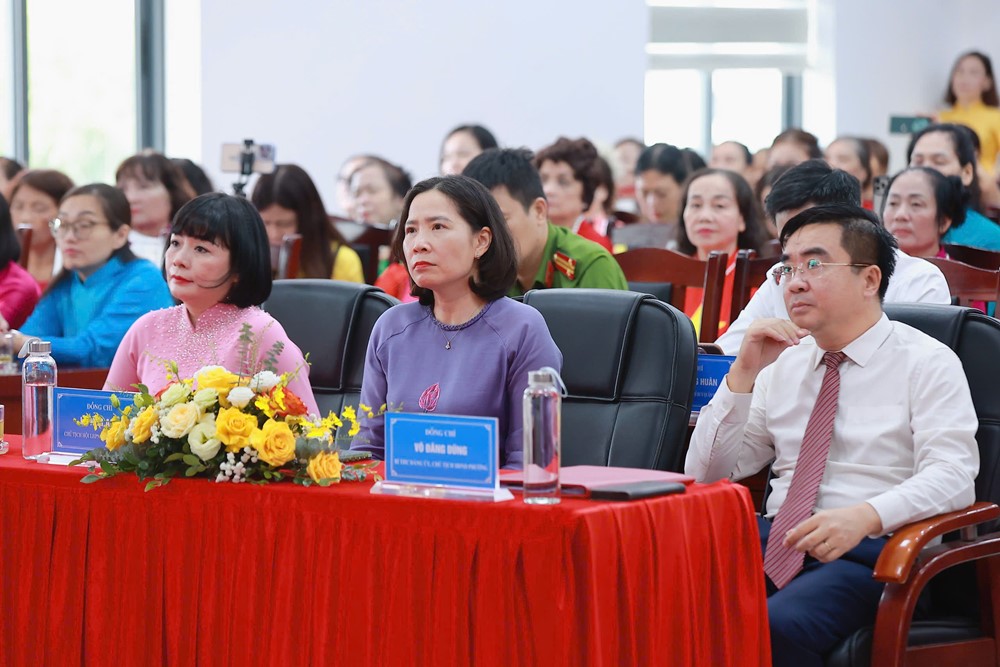 Hội LHPN phường Khương Đình gặp mặt kỷ niệm ngày 20/10- Ảnh 1.
