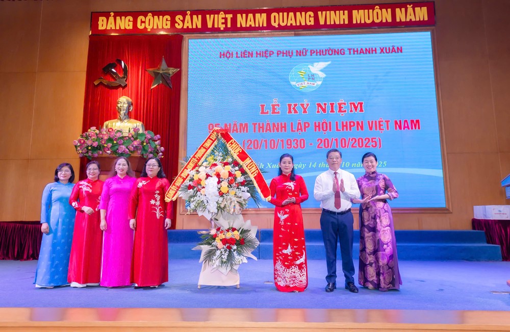 Hội LHPN phường Thanh Xuân kỷ niệm 95 năm ngày thành lập Hội Liên hiệp Phụ nữ Việt Nam 20/10- Ảnh 6.