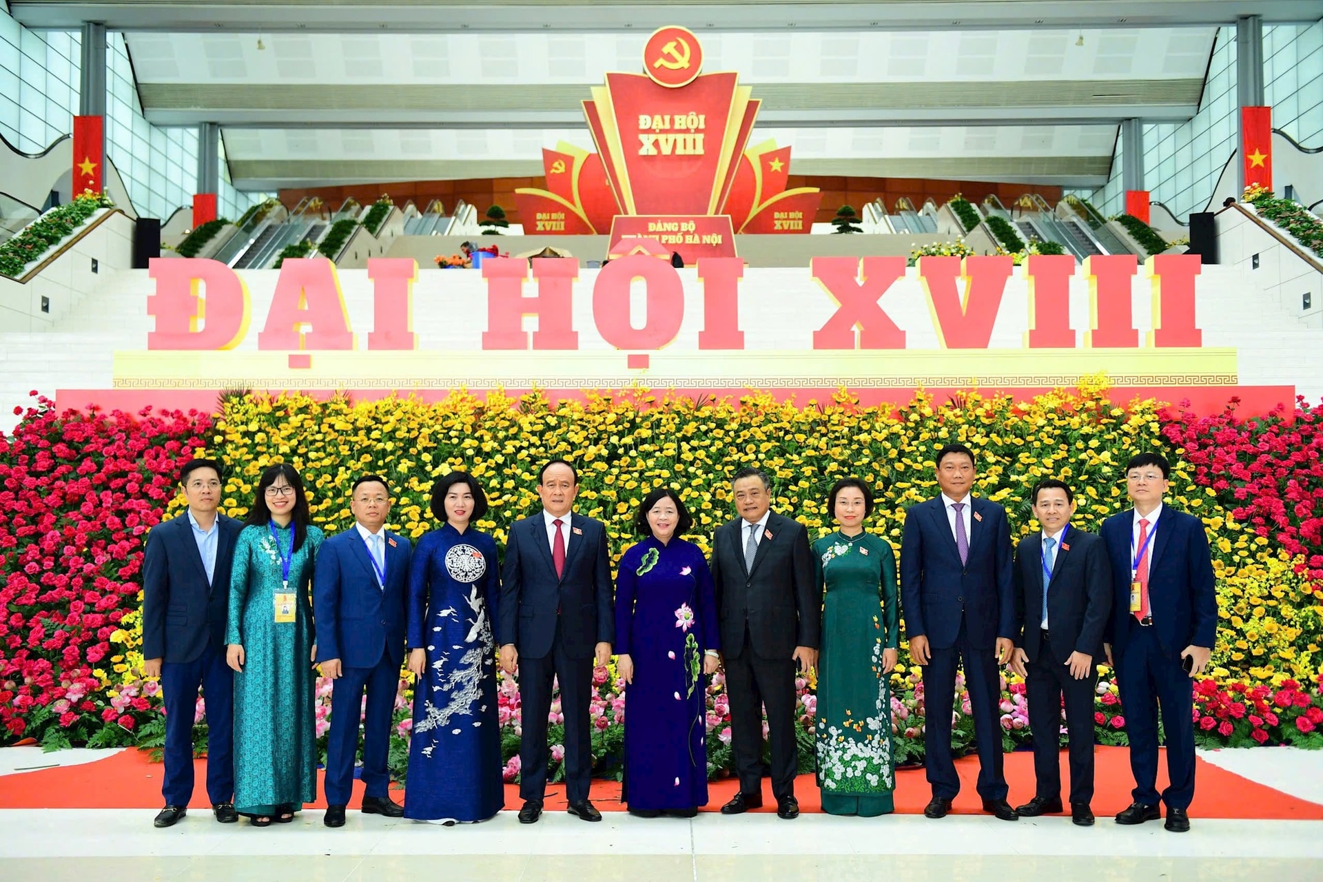 Đại hội đại biểu Đảng bộ thành phố Hà Nội lần thứ XVIII, nhiệm kỳ 2025-2030, tiến hành phiên trù bị- Ảnh 1.