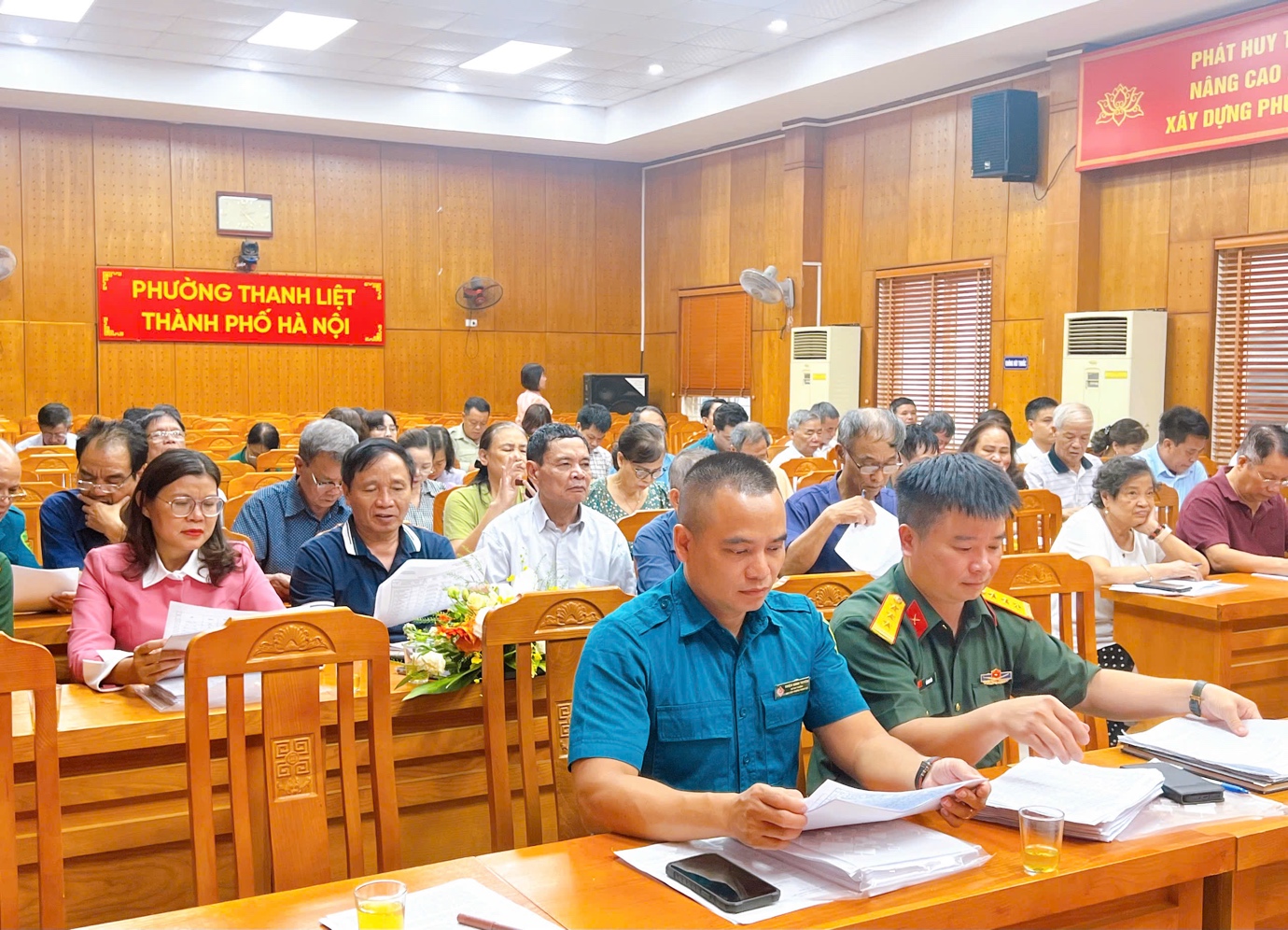Thanh Liệt: Xét duyệt nam công dân trong độ tuổi gọi nhập ngũ  năm 2026- Ảnh 1.