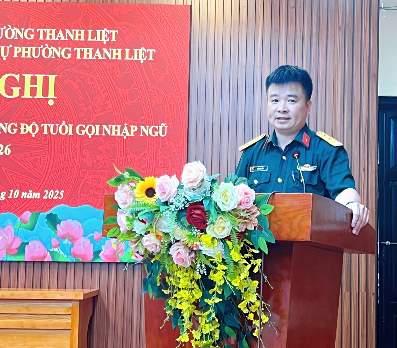 Thanh Liệt: Xét duyệt nam công dân trong độ tuổi gọi nhập ngũ  năm 2026- Ảnh 4.