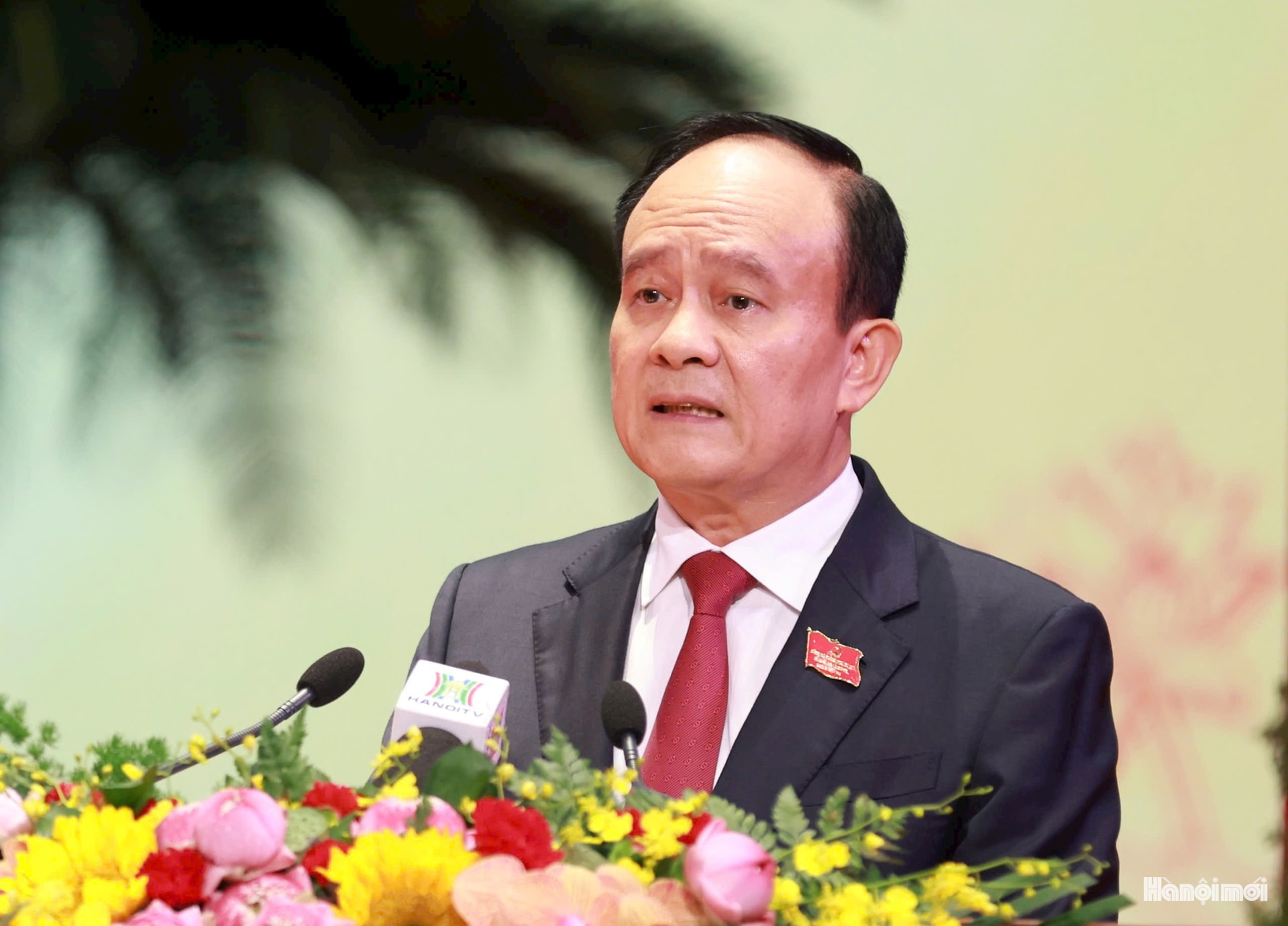 Đại hội đại biểu Đảng bộ thành phố Hà Nội lần thứ XVIII, nhiệm kỳ 2025-2030, tiến hành phiên trù bị- Ảnh 14.