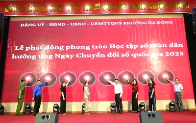 Chuyển đổi số- vì phường Hà Đông phát triển bền vững
