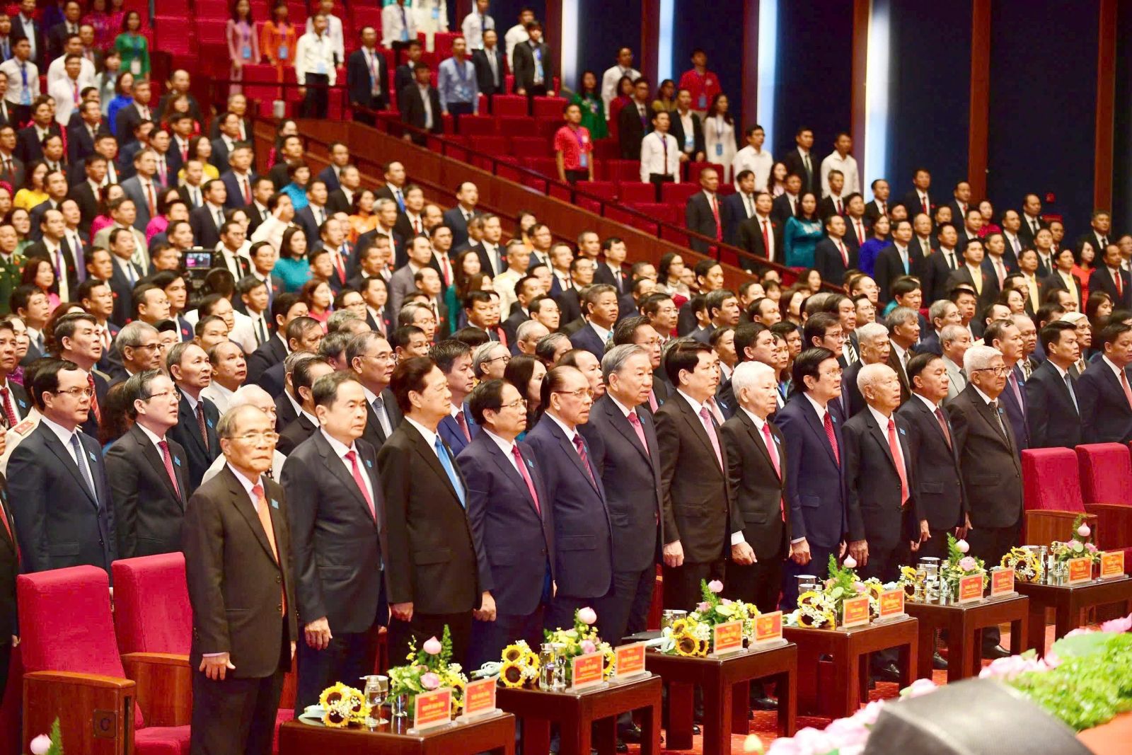 Ảnh Đại hội đại biểu Đảng bộ thành phố Hà Nội lần thứ XVIII, nhiệm kỳ 2025-2030- Ảnh 4.